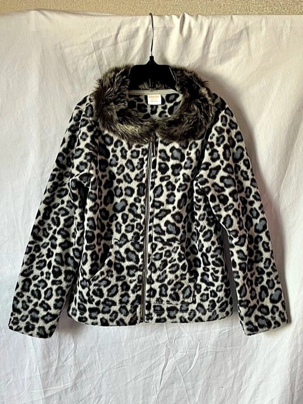Gymboree Girls Leopard Print Jacket Size S (5-6)